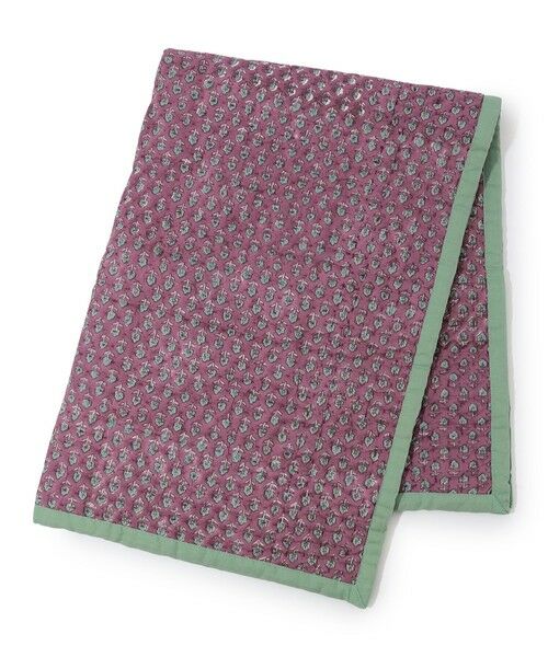 TOMORROWLAND / トゥモローランド インテリア・インテリア雑貨 | ブロックプリントキルト マルチカバー S | 詳細1