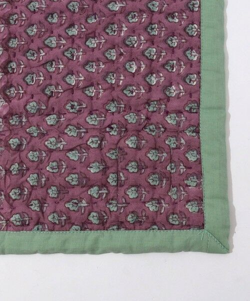 TOMORROWLAND / トゥモローランド インテリア・インテリア雑貨 | ブロックプリントキルト マルチカバー S | 詳細3