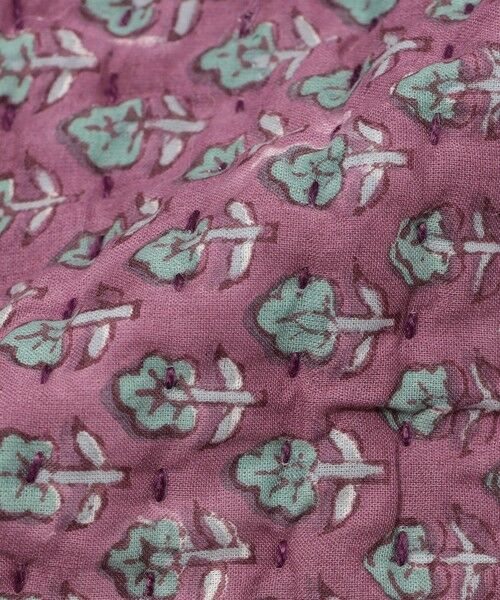 TOMORROWLAND / トゥモローランド インテリア・インテリア雑貨 | ブロックプリントキルト マルチカバー S | 詳細5