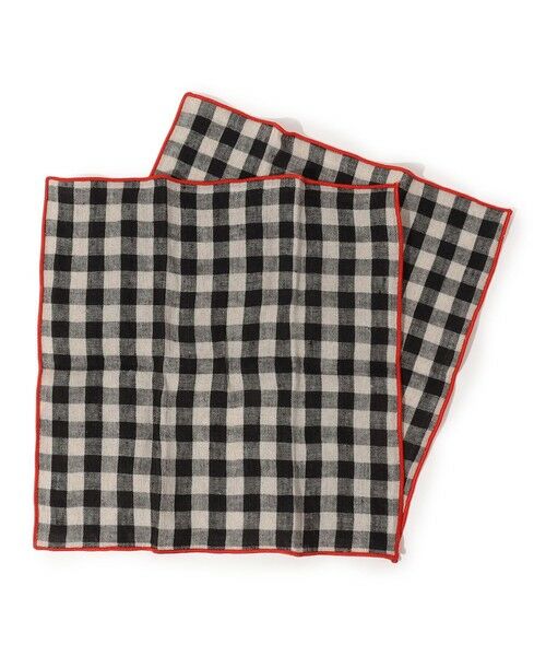 TOMORROWLAND/トゥモローランド MADRE SMALL NAPKINS 48 ブラック系 F TOMORROWLAND/トゥモローランド MADRE SMALL NAPKINS 48 ブラック系 F