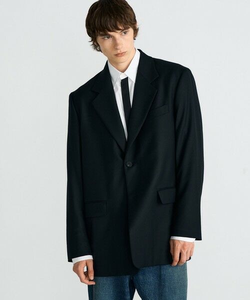 TOMORROWLAND / トゥモローランド テーラードジャケット | Super160's ウールギャバジャコット | 詳細2