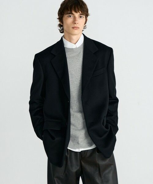 TOMORROWLAND / トゥモローランド テーラードジャケット | Super180's ウールビーバージャコット | 詳細2