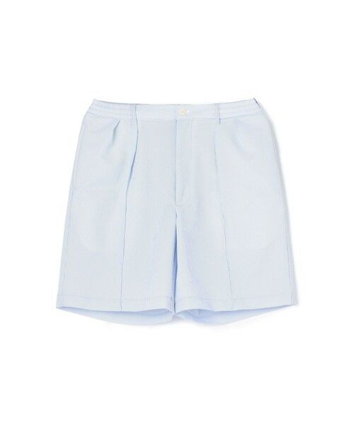 TOMORROWLAND/トゥモローランド Tangent NEVILL SHORTS ポリエステル シアサッカー 2プリーツイージーショーツ 64 ブルー系 46 TOMORROWLAND/トゥモローランド Tangent NEVILL SHORTS ポリエステル シアサッカー 2プリーツイージーショーツ 64 ブルー系 46