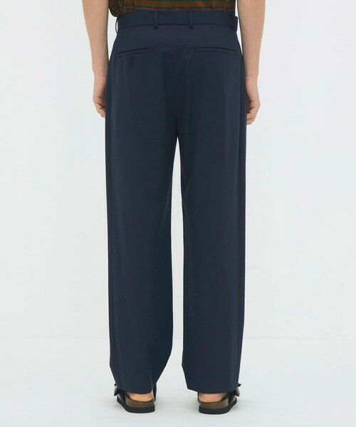 TOMORROWLAND / トゥモローランド その他パンツ | ウールタイプライター サイドライン2タックパンツ | 詳細4