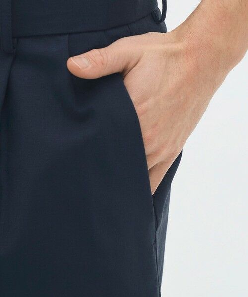 TOMORROWLAND / トゥモローランド その他パンツ | ウールタイプライター サイドライン2タックパンツ | 詳細7