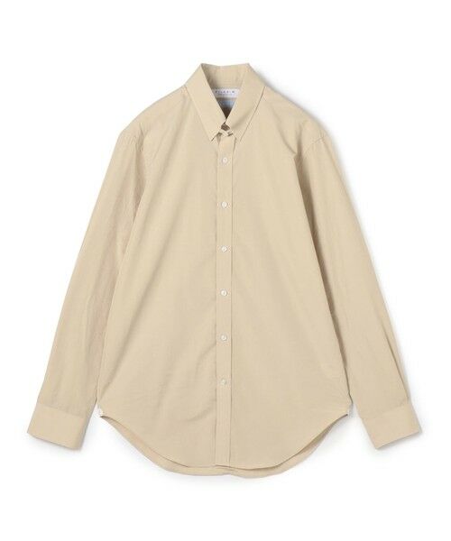 TOMORROWLAND/トゥモローランド 120/2コットン タブカラー ロングスリーブドレスシャツ ALMO 43 ベージュ 39 TOMORROWLAND/トゥモローランド 120/2コットン タブカラー ロングスリーブドレスシャツ ALMO 43 ベージュ 39