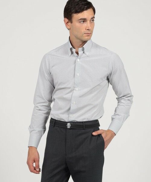 TOMORROWLAND / トゥモローランド シャツ・ブラウス | 120/2スーピマコ ットンブロード ボタンダウン ドレスシャツ | 詳細1