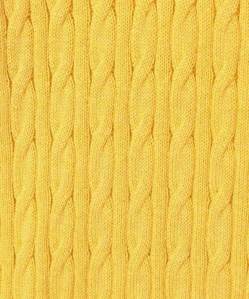 TOMORROWLAND / トゥモローランド ニット・セーター | コットンシルク ポロカラー ケーブルニット | 詳細11