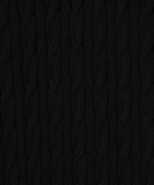 TOMORROWLAND / トゥモローランド ニット・セーター | コットンシルク ポロカラー ケーブルニット | 詳細9
