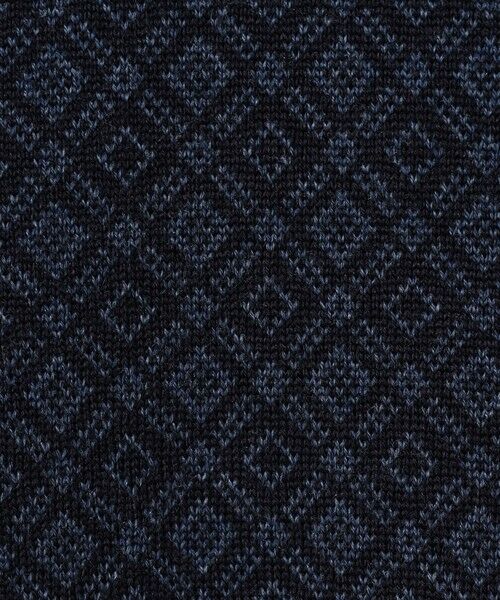 TOMORROWLAND / トゥモローランド ニット・セーター | ウールシルクカシミヤ ジオメトリック柄 クルーネックプルオーバーニット | 詳細10