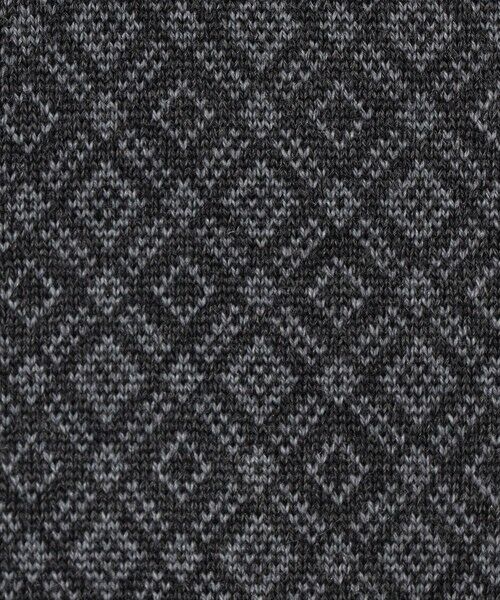 TOMORROWLAND / トゥモローランド ニット・セーター | ウールシルクカシミヤ ジオメトリック柄 クルーネックプルオーバーニット | 詳細8