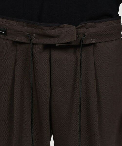 TOMORROWLAND / トゥモローランド スラックス・ドレスパンツ | ポリエステルウール イージースラックス OFF LIMITS V.B.CANONICO | 詳細9