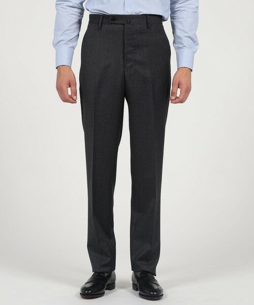 TOMORROWLAND / トゥモローランド スラックス・ドレスパンツ | 21マイクロン ウールツイル ノープリーツスラックス V.B.CANONICO | 詳細2