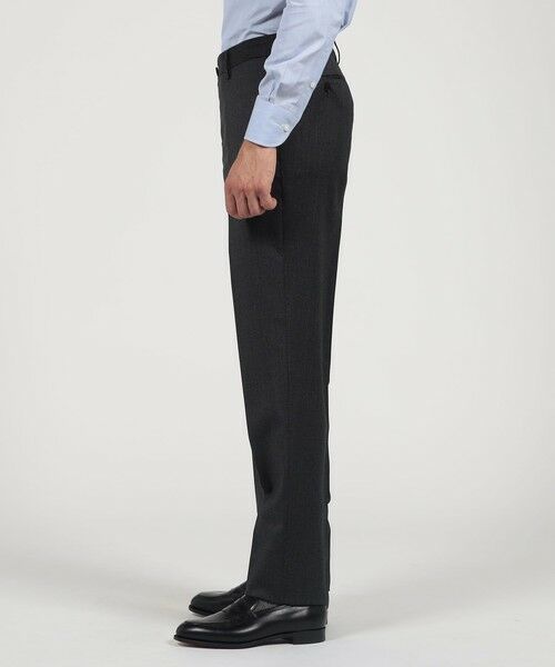 TOMORROWLAND / トゥモローランド スラックス・ドレスパンツ | 21マイクロン ウールツイル ノープリーツスラックス V.B.CANONICO | 詳細3