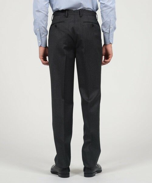TOMORROWLAND / トゥモローランド スラックス・ドレスパンツ | 21マイクロン ウールツイル ノープリーツスラックス V.B.CANONICO | 詳細4
