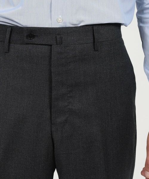 TOMORROWLAND / トゥモローランド スラックス・ドレスパンツ | 21マイクロン ウールツイル ノープリーツスラックス V.B.CANONICO | 詳細5