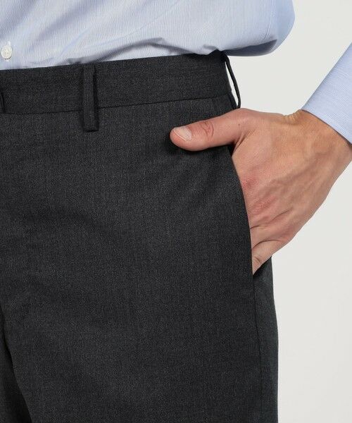 TOMORROWLAND / トゥモローランド スラックス・ドレスパンツ | 21マイクロン ウールツイル ノープリーツスラックス V.B.CANONICO | 詳細7
