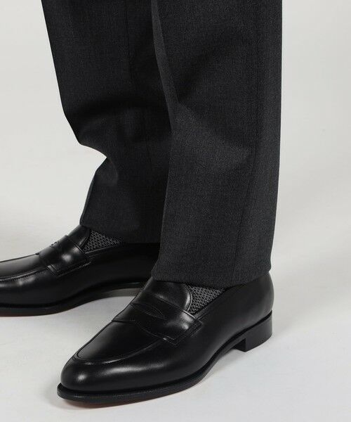 TOMORROWLAND / トゥモローランド スラックス・ドレスパンツ | 21マイクロン ウールツイル ノープリーツスラックス V.B.CANONICO | 詳細8