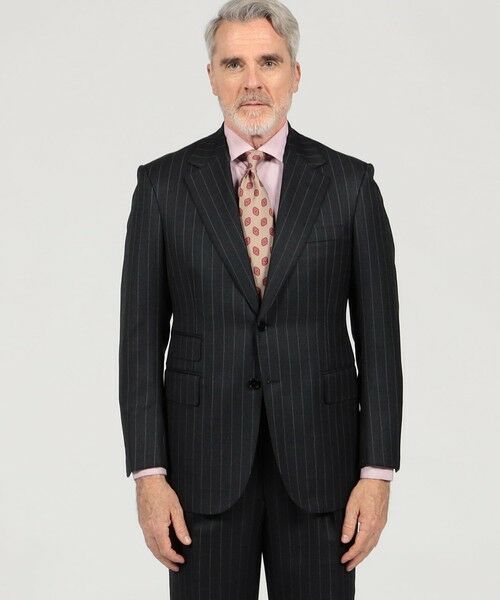 TOMORROWLAND / トゥモローランド セットアップ | ウール シングルブレステッド2Bスーツ ISLAND FLEECE E.Zegna | 詳細3