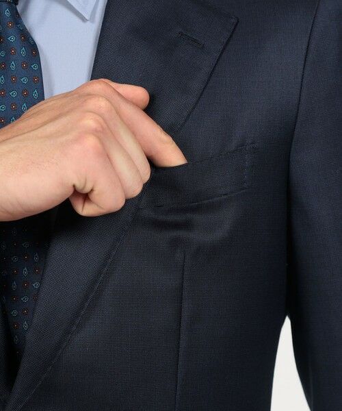 TOMORROWLAND / トゥモローランド セットアップ | ウール シングルブレステッド 2Bスーツ TROFEO E.Zegna | 詳細10