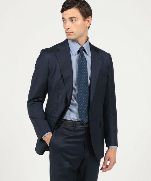 TOMORROWLAND / トゥモローランド セットアップ | ウール シングルブレステッド 2Bスーツ TROFEO E.Zegna | 詳細2