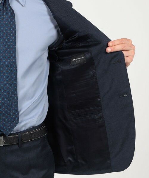 TOMORROWLAND / トゥモローランド セットアップ | ウール シングルブレステッド 2Bスーツ TROFEO E.Zegna | 詳細6