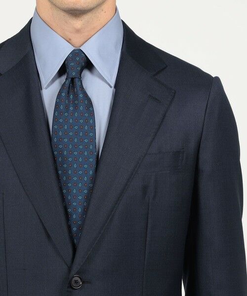 TOMORROWLAND / トゥモローランド セットアップ | ウール シングルブレステッド 2Bスーツ TROFEO E.Zegna | 詳細7