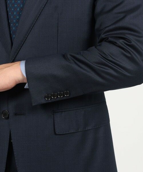 TOMORROWLAND / トゥモローランド セットアップ | ウール シングルブレステッド 2Bスーツ TROFEO E.Zegna | 詳細8