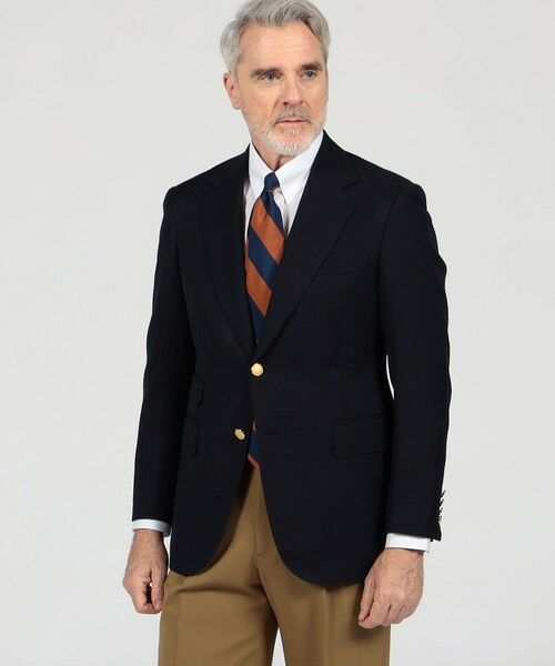 TOMORROWLAND / トゥモローランド テーラードジャケット | シルクウールモヘヤ シングルブレステッド2Bジャケット NOVARA | 詳細1