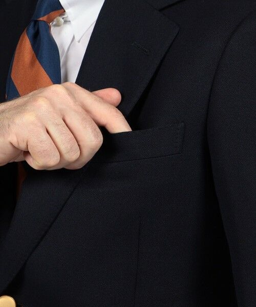 TOMORROWLAND / トゥモローランド テーラードジャケット | シルクウールモヘヤ シングルブレステッド2Bジャケット NOVARA | 詳細8