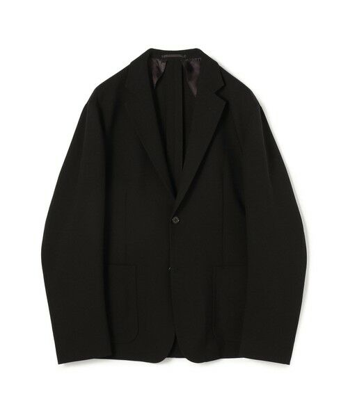 TOMORROWLAND/トゥモローランド ポリエステルウール シングルブレステッド2Bジャケット OFF LIMITS V.B.CANONICO 19 ブラック XS