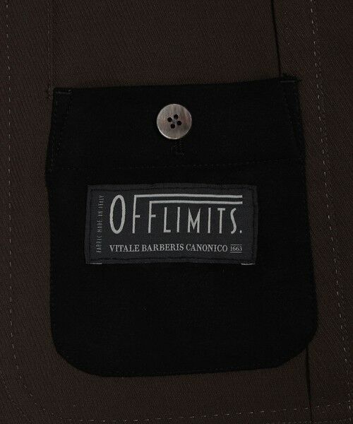 TOMORROWLAND / トゥモローランド テーラードジャケット | ポリエステルウール シングルブレステッド2Bジャケット OFF LIMITS V.B.CANONICO | 詳細10