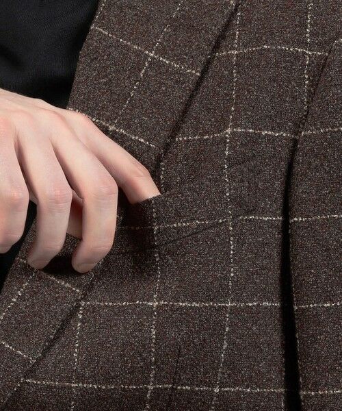 TOMORROWLAND / トゥモローランド テーラードジャケット | ウールシルクナイロン シングルブレステッド 2Bジャケット BOTTO GIUSEPPE | 詳細10