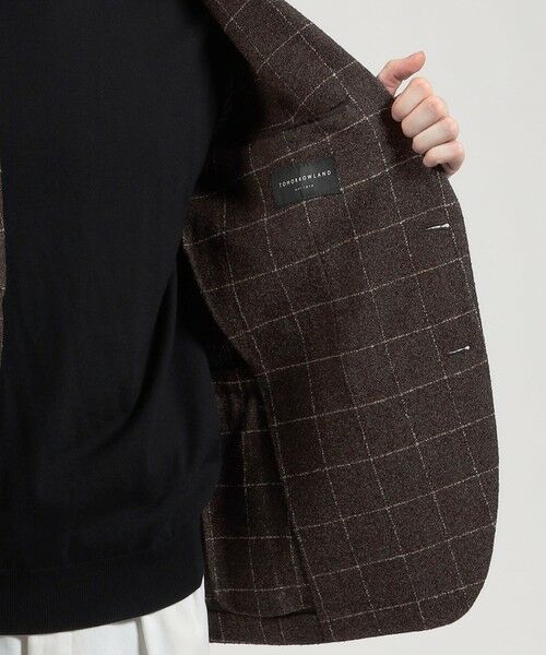 TOMORROWLAND / トゥモローランド テーラードジャケット | ウールシルクナイロン シングルブレステッド 2Bジャケット BOTTO GIUSEPPE | 詳細6