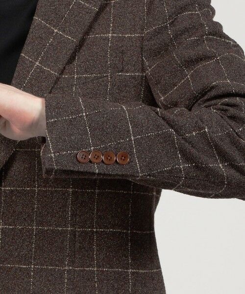 TOMORROWLAND / トゥモローランド テーラードジャケット | ウールシルクナイロン シングルブレステッド 2Bジャケット BOTTO GIUSEPPE | 詳細8