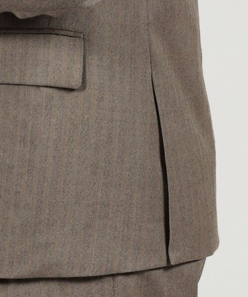 TOMORROWLAND / トゥモローランド テーラードジャケット | ウールヘリンボーン ダブルブレステッド6Bジャケット | 詳細8
