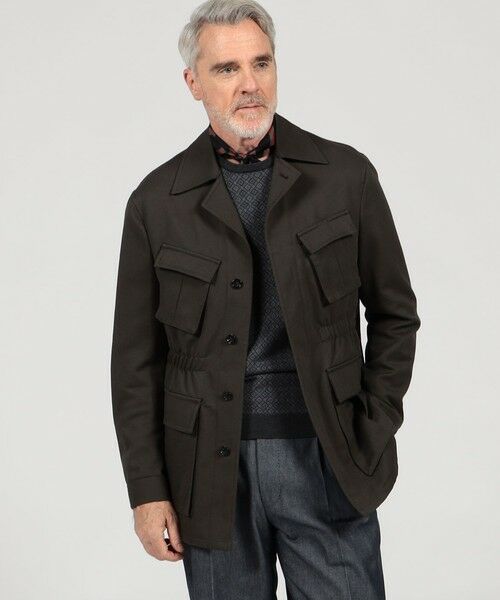 TOMORROWLAND / トゥモローランド ブルゾン | コットンウール ファティーグジャケット BRADFORD SYSTEM | 詳細1