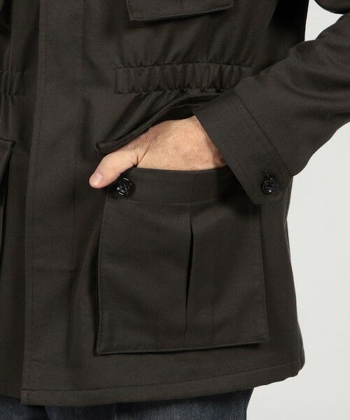 TOMORROWLAND / トゥモローランド ブルゾン | コットンウール ファティーグジャケット BRADFORD SYSTEM | 詳細11