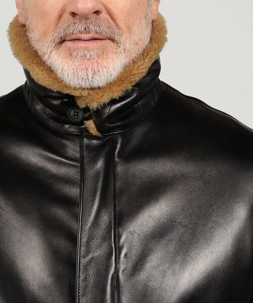 TOMORROWLAND / トゥモローランド ブルゾン | 【別注】EMMETI JAMES ラムレザー ムートン ブルゾン | 詳細11