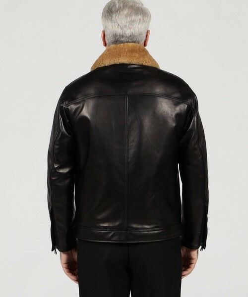 TOMORROWLAND / トゥモローランド ブルゾン | 【別注】EMMETI JAMES ラムレザー ムートン ブルゾン | 詳細4