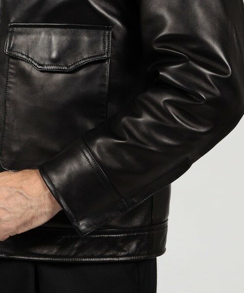 TOMORROWLAND / トゥモローランド ブルゾン | 【別注】EMMETI JAMES ラムレザー ムートン ブルゾン | 詳細8