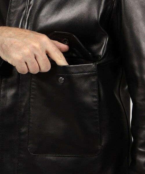 TOMORROWLAND / トゥモローランド ブルゾン | 【別注】EMMETI JAMES ラムレザー ムートン ブルゾン | 詳細9