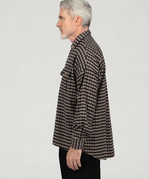 TOMORROWLAND / トゥモローランド ブルゾン | 【別注】GUY ROVER コットンフランネル オーバーシャツ | 詳細3