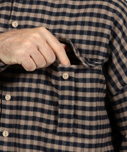 TOMORROWLAND / トゥモローランド ブルゾン | 【別注】GUY ROVER コットンフランネル オーバーシャツ | 詳細6