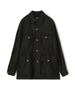 TOMORROWLAND / トゥモローランド ブルゾン | 【別注】Willis&Geiger ウール シャツブルゾン DORMEUIL