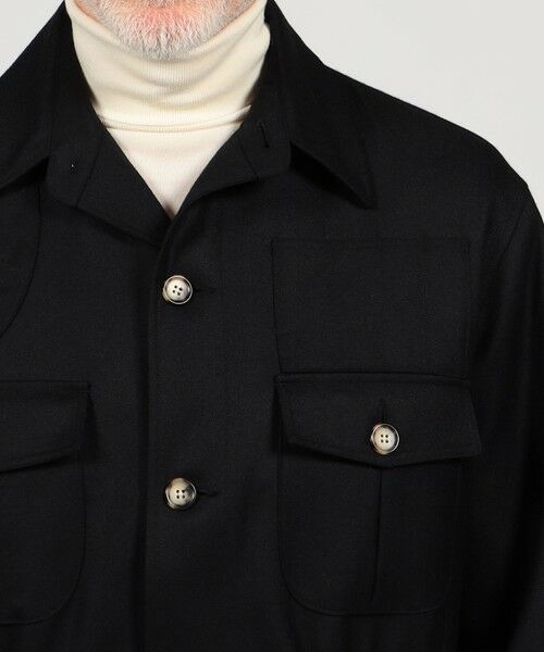 TOMORROWLAND / トゥモローランド ブルゾン | 【別注】Willis&Geiger ウール シャツブルゾン DORMEUIL | 詳細6