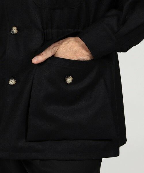 TOMORROWLAND / トゥモローランド ブルゾン | 【別注】Willis&Geiger ウール シャツブルゾン DORMEUIL | 詳細7