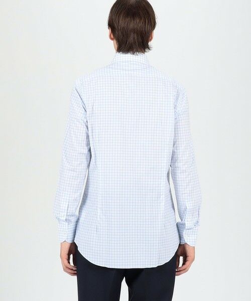 TOMORROWLAND / トゥモローランド シャツ・ブラウス | 100 HANDS コットン セミワイドカラー ロングスリーブチェックシャツ | 詳細4