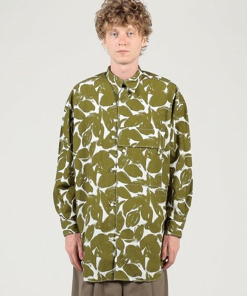 TOMORROWLAND / トゥモローランド シャツ・ブラウス | HAVERSACK ATTIRE コットン総柄 ロングスリーブシャツ | 詳細2
