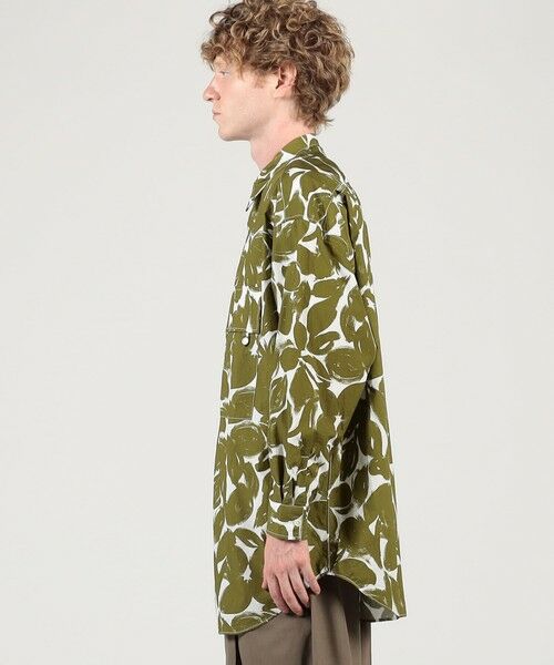 TOMORROWLAND / トゥモローランド シャツ・ブラウス | HAVERSACK ATTIRE コットン総柄 ロングスリーブシャツ | 詳細3